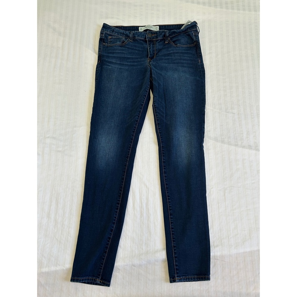 Abercrombie & Fitch Super Skinny Jeans Dark Wash W29 L31 Size 8R Womens Denim